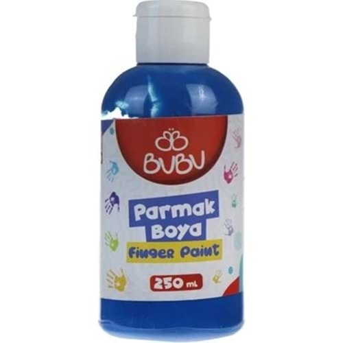 PARMAK BOYASI-BUBU 250ML*MAVİ