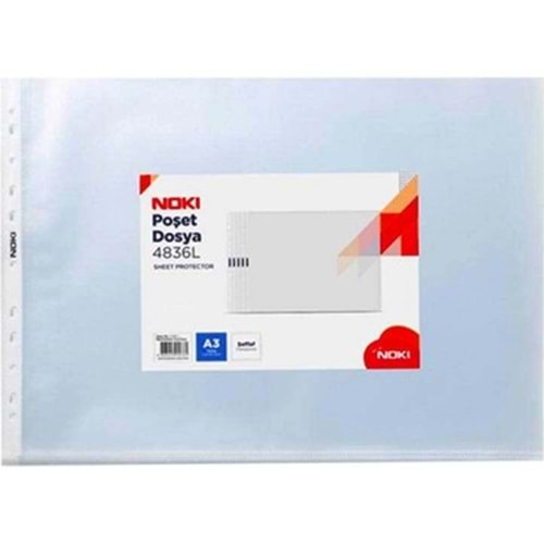 POŞET DOSYA A3 YATAY-NOKI PKT*25