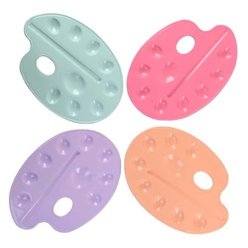 RESİM PALETİ-OPS 27CM RENKLİ PKT*24