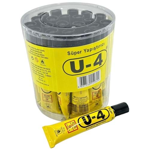 SIVI YAPIŞTIRICI-U2 18CC PKT*24