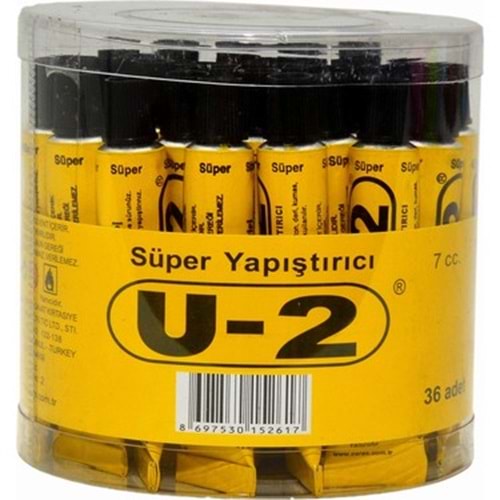SIVI YAPIŞTIRICI-U2 7CC PKT*36