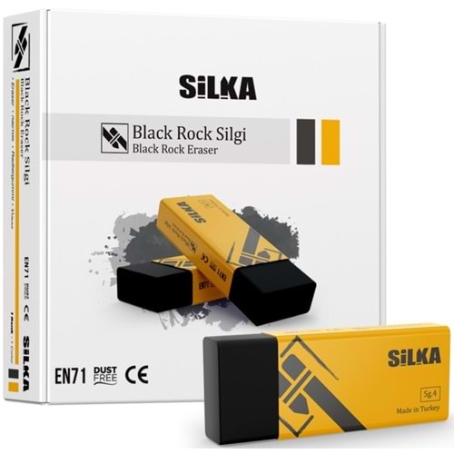 SİLGİ-SİLKA BLACK ROCK PKT*24