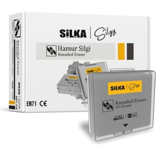SİLGİ-SİLKA HAMUR GRİ PKT*12
