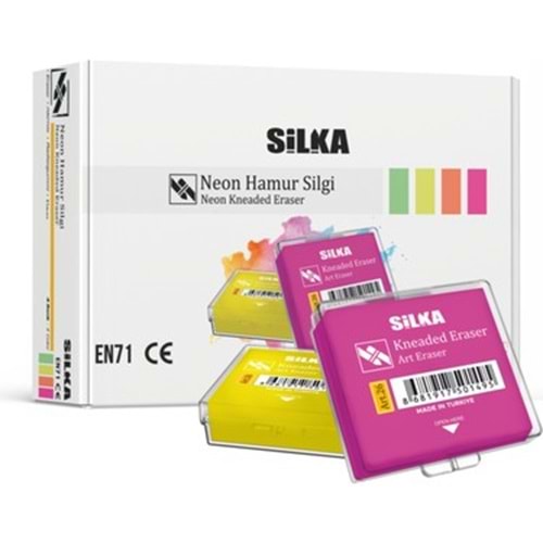 SİLGİ-SİLKA HAMUR RENKLİ PKT*12