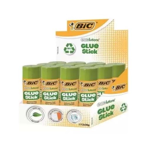 STİCK YAPIŞTIRICI-BİC ECO GLUE 36GR PKT*12