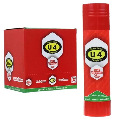 STİCK YAPIŞTIRICI-U4 40GR. PKT*12