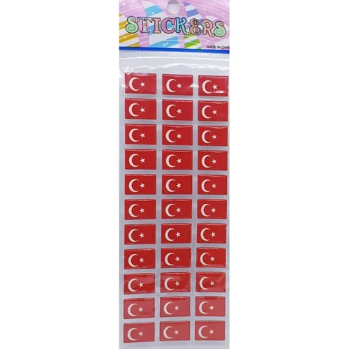 STİCKER-A5 ODAK*BAYRAK BASKILI PKT*10