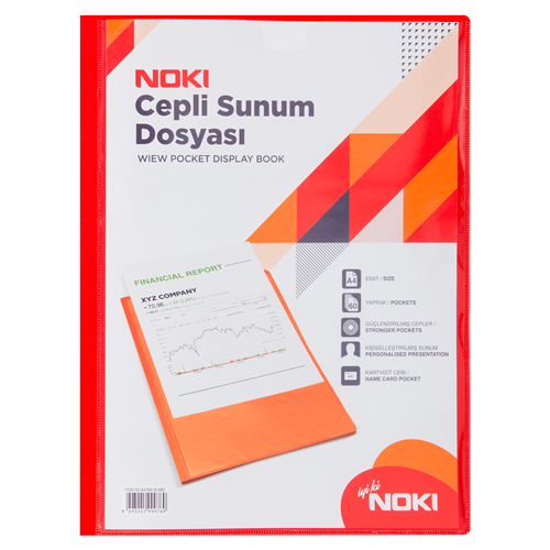 SUNUM DOSYASI-CEPLİ 60 SF.NOKI*KIRMIZI