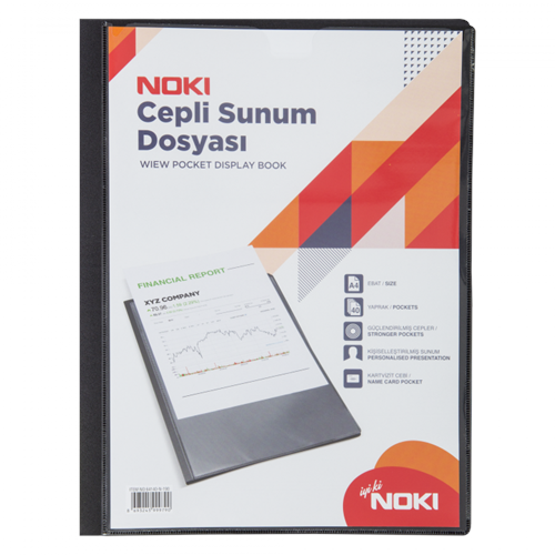 SUNUM DOSYASI-CEPLİ 60 SF.NOKI*SİYAH