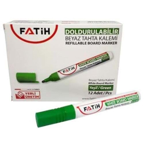TAHTA KALEMİ-FATİH D.BİLİR PKT*12-YEŞİL