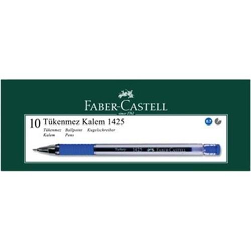 TÜKENMEZ KALEM-FABER CASTEL 1425 PKT*10-MAVİ