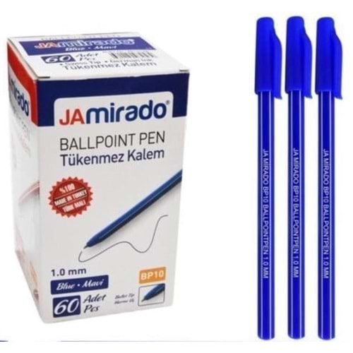TÜKENMEZ KALEM-JAMİRADO 1.0 PKT*60-MAVİ