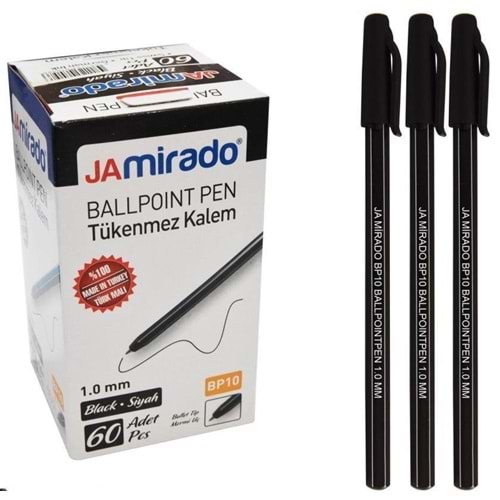 TÜKENMEZ KALEM-JAMİRADO 1.0 PKT*60-SİYAH