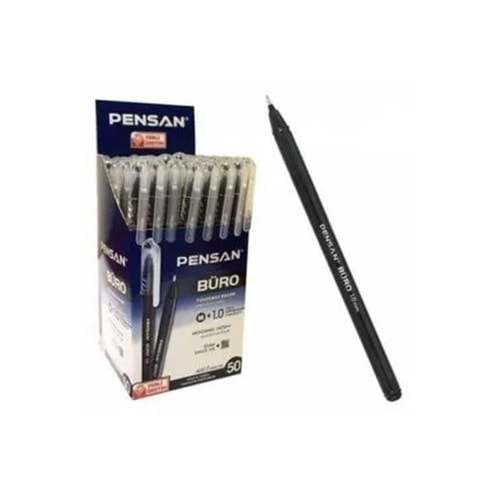 TÜKENMEZ KALEM-PENSAN BÜRO 1,0 PKT*50-SİYAH