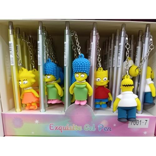 VERSATİL KALEM- 7001-7 SİMPSON FİGÜR 0,7 PKT*36