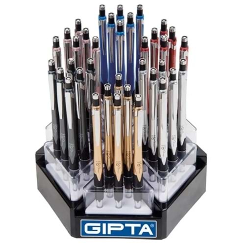 VERSATİL KALEM-GIPTA ARISTO 0,7 6-RENK STANDLI PKT*36