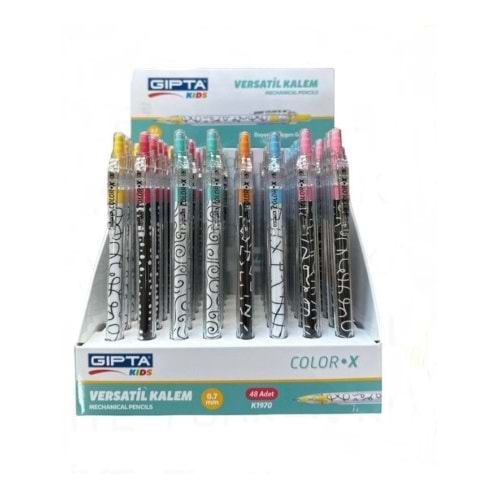 VERSATİL KALEM-GIPTA COLOR X 0,7 6-RENK PKT*48