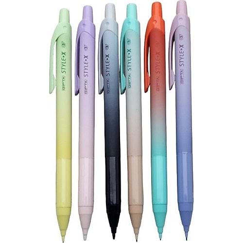 VERSATİL KALEM-GIPTA STYLE-X 0,7 6-RENK PKT*48