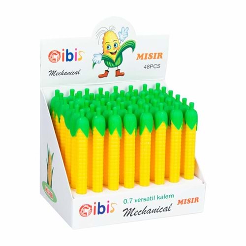 VERSATİL KALEM-MISIR ŞEKİLLİ 0,7 PKT*48