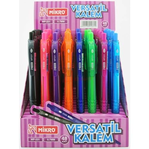VERSATİL KALEM-MİKRO 0.7 MP-231 PKT*48