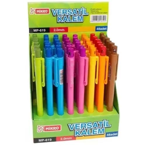 VERSATİL KALEM-MİKRO 2.0 MP-619 PKT*48