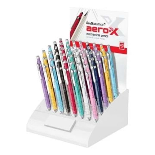 VERSATİL KALEM-SCRİKSS AEROX 0.5-0.7 PKT*40 STANDLI