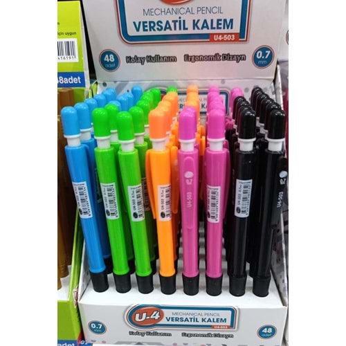 VERSATİL KALEM-U4 0,7 PKT*48 U4-503