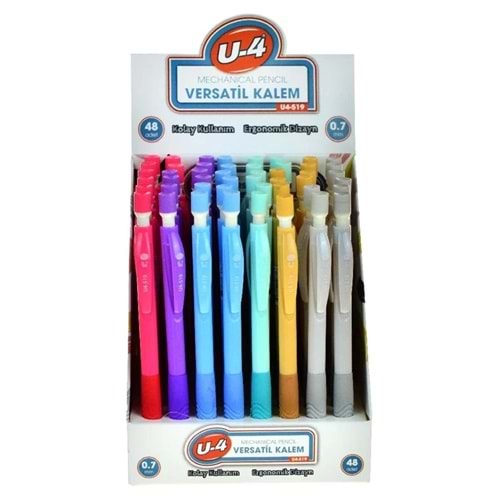 VERSATİL KALEM-U4 0,7 PKT*48 U4-519
