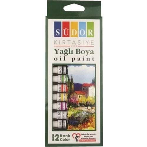 YAĞLI BOYA-SÜDOR 9ML.TÜP PKT*10