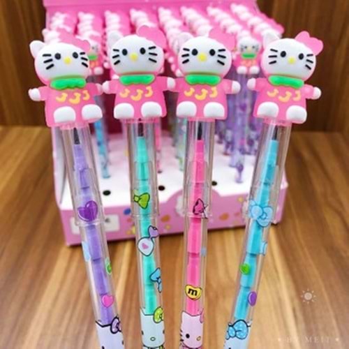 YUMURTLAYAN KALEM-HELLO KITTY BAŞLIKLI PKT.48