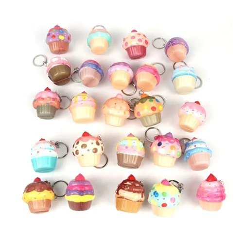 SQUİSHY-CUPCAKE FİGÜR 5CM PKT*50
