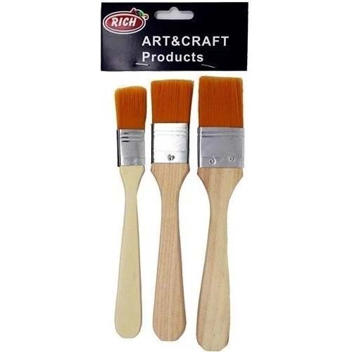 FIRÇA SET-RİCH EKONOMİK PKT*3 SARI KIL