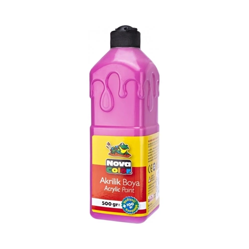 AKRİLİK BOYA-500GR NOVA COLOR NC-390*PEMBE