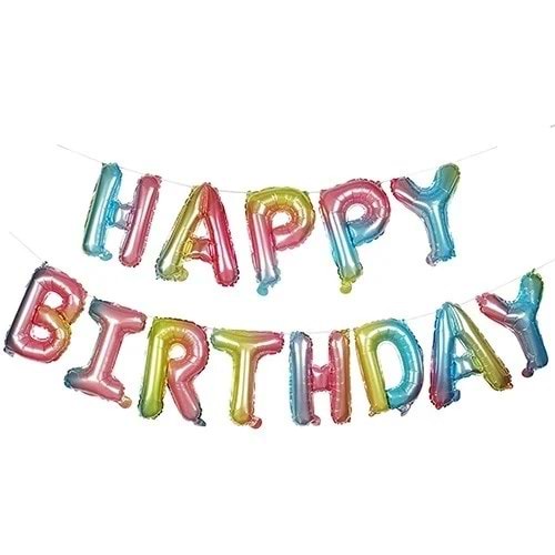 BALON FOLYO HAPPY BRITHDAY*MİX