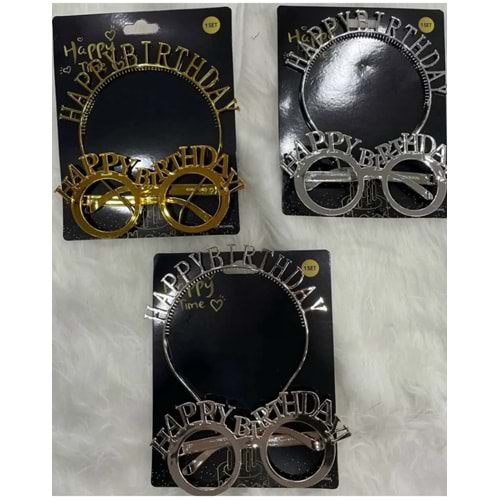 TAÇ GÖZLÜK SET PARTY BEAR*MİX