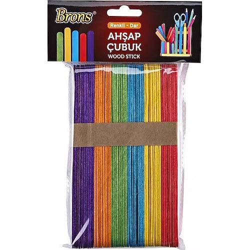 DİL ÇUBUĞU-KÜÇÜK BOY BRONS*RENKLİ BR-902