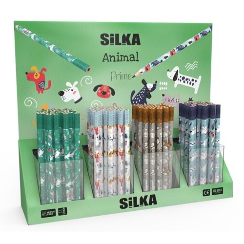KURŞUN KALEM-SİLKA JUMBO ANIMAL PKT*160 ART-1519