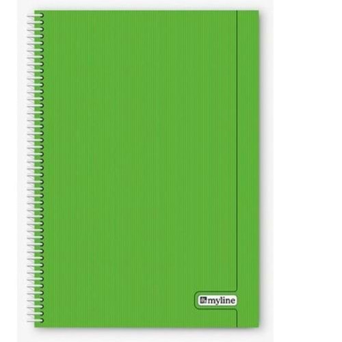 DEFTER-A4 DEFNE*NOVA 120YP.SPİRALLİ PP.KAPAK*KARELİ