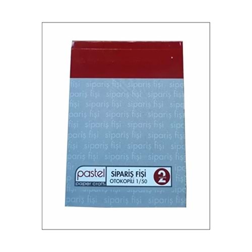 SİPARİŞ FİŞİ OTOKOPİLİ 1/50*A6