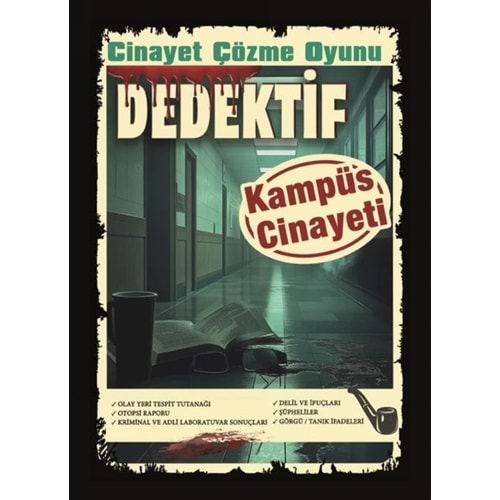 DEDEKTİF CİNAYET ÇÖZME