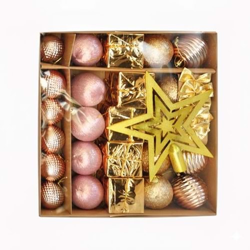 AĞAÇ SÜSLEME SETİ PKT*29 BRONZ