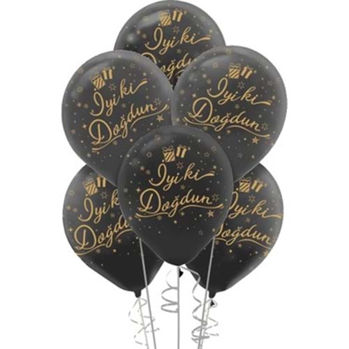 BALON-METALİK KİKAJOY PKT*100-İYİ Kİ DOĞDUN