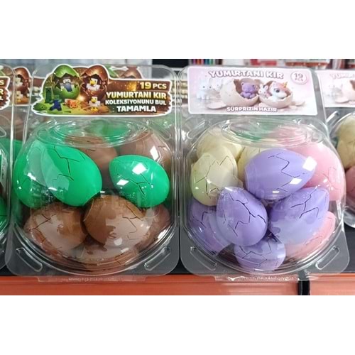 3D-SÜPRİZ YUMURTA JUMBO BOY PKT*19
