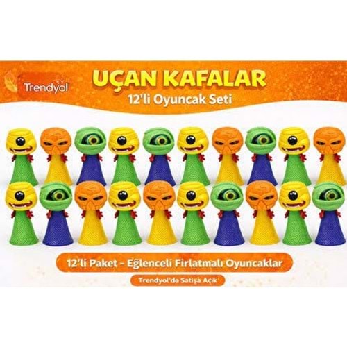 OYUNCAK-UÇAN KAFA PKT*12