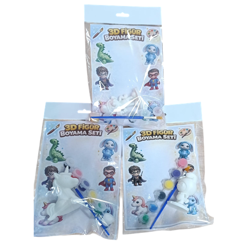 3D-AKRİLİK BOYAMA SETİ*MİX