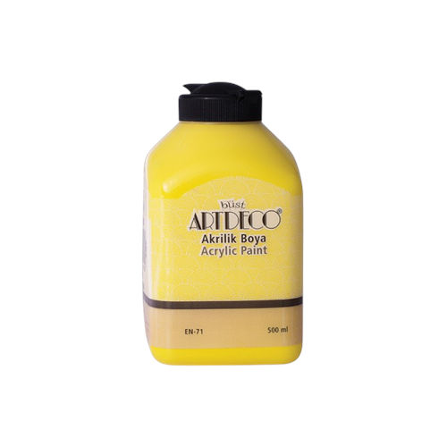 AKRİLİK BOYA-500ML.ARTDECO*3601-SARI
