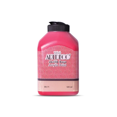 AKRİLİK BOYA-500ML.ARTDECO*3615-ATEŞ KIRMIZI