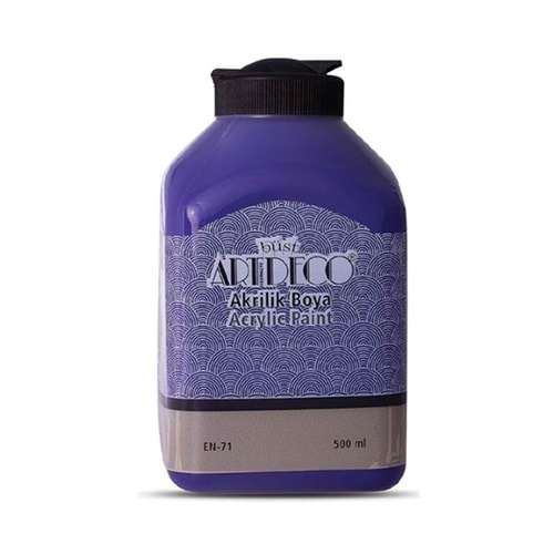 AKRİLİK BOYA-500ML.ARTDECO*3048-KOYU MOR