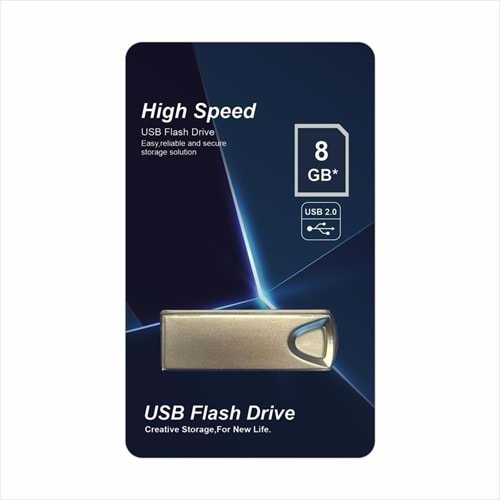 USB-2.0 ELBA METAL KASA*8 GB