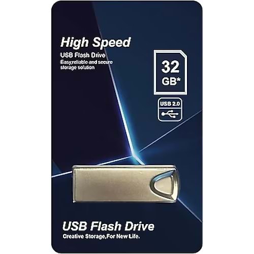 USB-2.0 ELBA METAL KASA*32 GB